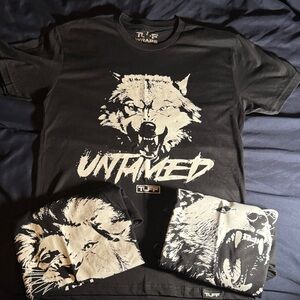 TUFFWRAPS Savage Tees - Set of 3 Gym Shirts